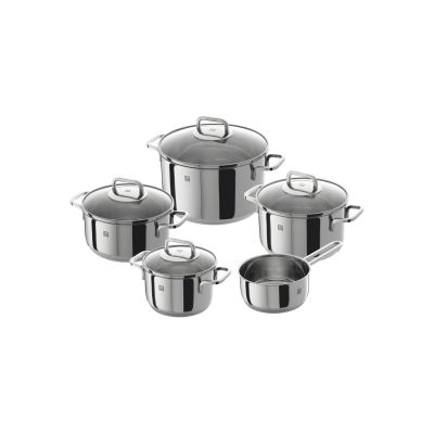 Set mit 5 Zwilling Quadro Töpfen