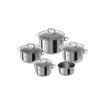 Set mit 5 Zwilling Quadro Töpfen