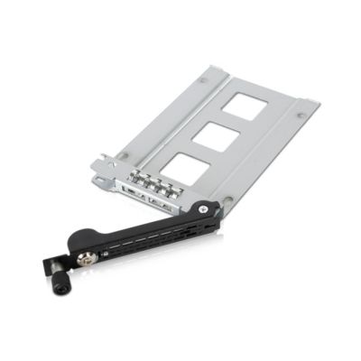2. Icy Dock MB492TKL-B Laufwerksschachtblende 2,5" Trägerblende Schwarz, Silber