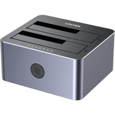 13. UNITEK 2X SATA 2,5"/3,5" USB 5GBPS HDD-Klonstation