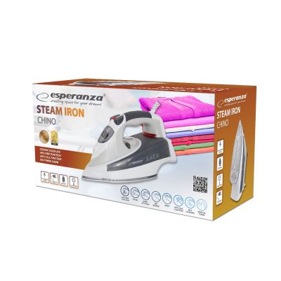 9. ESPERANZA DAMPFBÜGELEISEN CHINO CERAMIC 2400 W EHI009