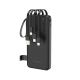 Wozinsky W11-B 10000mAh 10W Powerbank mit integrierten Kabeln und Taschenlampe – Schwarz