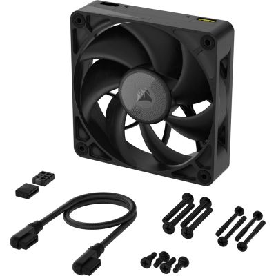 2. Corsair iCUE LINK RX120 MAX Computergehäuselüfter 12 cm Schwarz 1 Stück.