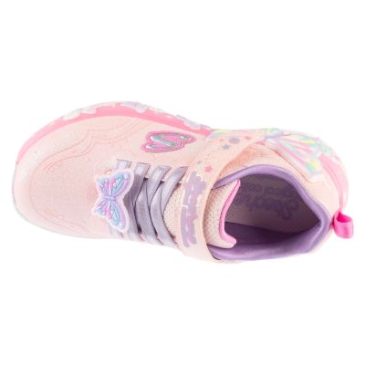 3. Skechers S-Lights: Butterfly Bliss 303065LC-LPMT Rosa, Größe 27