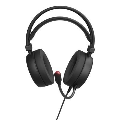 5. GENESIS NSG-2307 Kabelgebundenes Gaming-Headset mit Kopfbügel, USB Typ-A, Schwarz