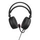5. GENESIS NSG-2307 Kabelgebundenes Gaming-Headset mit Kopfbügel, USB Typ-A, Schwarz