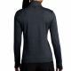 4. Dash 1/2 Zip 2.0 Damen Lauftop Schwarz