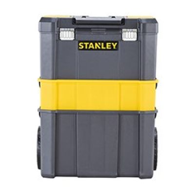 8. Stanley Essential Hartschalenkoffer, Kunststoff, Grau/Gelb