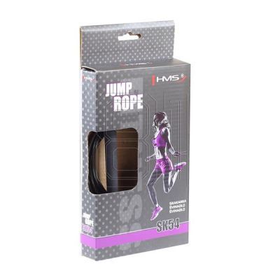8. HMS SK54 Speed Rope schwarz/rot