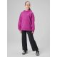 5. Lockerer Mädchen-Sweatshirt mit Kapuze 4F 4FJRSS26TSWSF3040-53S