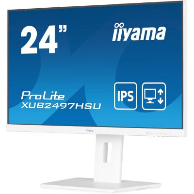 6. Iiyama TFT XUB2497HSU IPS 24'' HDMI/DP/2xUSB/hoev/weiß - Flachbildschirm - 60,5 cm