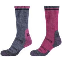 Skechers 2PPK Damen Trail Wollsocken SK41105-5700 Rosa 35-38