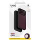 6. Uniq Lyden DS Magclick Ladehülle für iPhone 18 Pro Max / 17 Pro Max – Burgunderrot