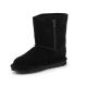 4. BearPaw Elle Toddler Zipper Black Jr 1962TZ-011 Schuhe