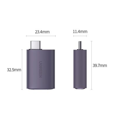 12. Ugreen US320 USB-C HDMI-Adapter – Grau