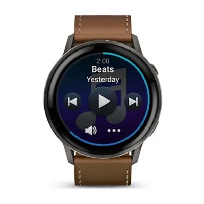 14. Garmin Venu 4 3,56 cm (1,4") AMOLED 45 mm Digital 454 x 454 px Touchscreen Schwarz WLAN GPS