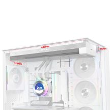 Lian Li GA II Hydroshift II LCD-C 360N All-in-One-Flüssigkeitskühler für Prozessoren, Weiß