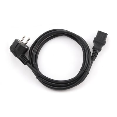 3. GEMBIRD PC-186-VDE Kabel (C13 / IEC C13 / IEC 320 C13 - Schuko; 1,8 m; schwarz)