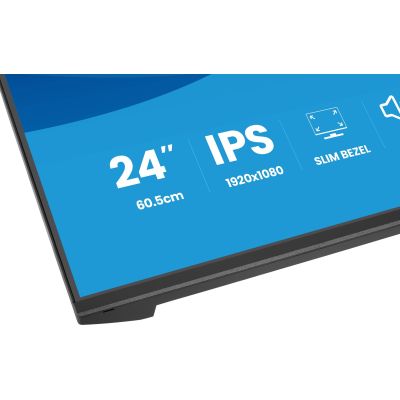 8. iiyama ProLite X2491HS-B1 Computermonitor 60,5 cm (23,8") 1920 x 1080 px Full HD LCD Schwarz