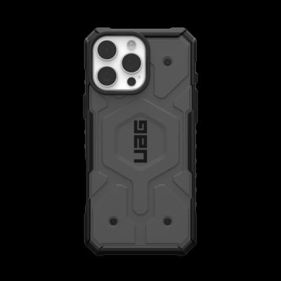 UAG Pathfinder Magsafe Hülle für iPhone 16 Pro Max – Silber