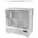 10. Antec Flux Pro Full-Tower E-ATX PC-Gehäuse, gehärtetes Glas – Weiß