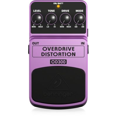 Behringer OD300 Effektpedal Lila, Schwarz