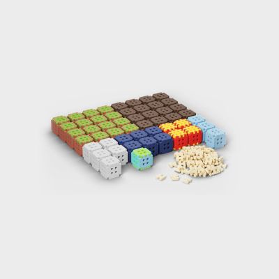 16. Marioinex Mini-Waffel-Bausteine, 406 Teile