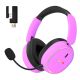 12. HATOR Phoenix 2 Kabelloses Gaming-Headset mit Kopfbügel, USB Typ-C / USB Typ-A, Bluetooth, Lila