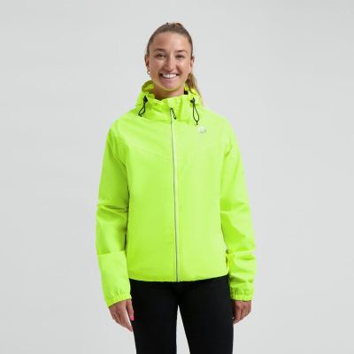 4. Rogelli Unisex-Regenjacke CORE fluor L