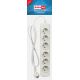 Activejet 6GNU Verlängerungskabel - 3M - S (3m; grau)