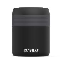 Kambukka Bora Lunch Thermoskanne 600 ml, Mattschwarz