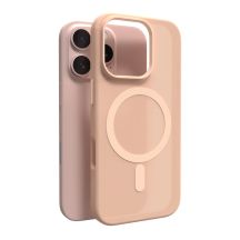 Puro Daylight MagSafe Silikonhülle für iPhone 16 Pro Max – Beige