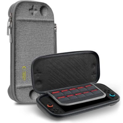 Tech-Protect Slim Pouch für Nintendo Switch 2 – Grau