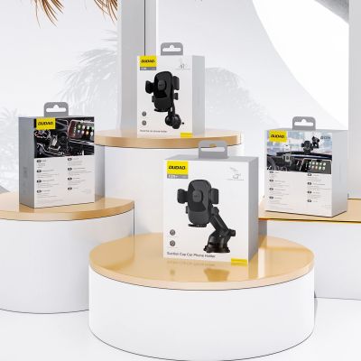 2. Dudao F2N Smartphone-Halterung für 360°-Lüftungsschlitze - schwarz