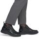 6. Damen-Ankle-Boots aus Lackleder, Krokodilmuster, schwarz, Rieker 71150-00