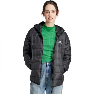 2. adidas Essentials Leichte Daunenjacke mit Kapuze W HZ5724