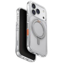 Uniq Swivix 360 drehbare Schutzhülle mit Ständer für iPhone 17 Pro – Transparent