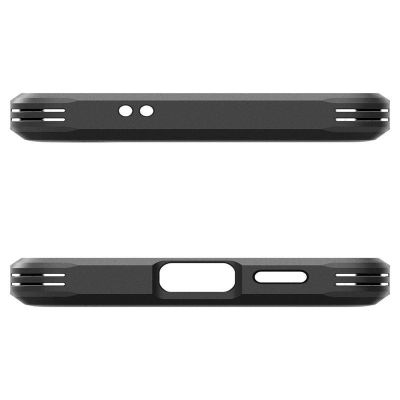 15. Spigen Tough Armor Hülle für Samsung Galaxy S24 – Schwarz
