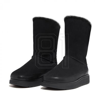 3. FitFlop GEN-FF Kurze doppelseitige Lammfellstiefel W GO9-090