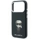 7. Karl Lagerfeld Smooth Ikonik Sketch MagSafe Hülle für iPhone 18 Pro / 17 Pro - Schwarz