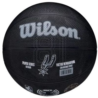 4. Wilson NBA Player Icon Victor Wembanyama Miniball WZ3017701XB