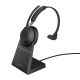 5. Jabra Evolve2 65 UC Mono Kabelloser On-Ear-Kopfhörer USB-A + Ständer