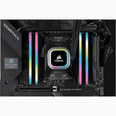 3. DDR4-RAM-Kit 64 GB PC 3200 CL16 CORSAIR KIT (4x16 GB) Vengeance RGB Einzelhandel