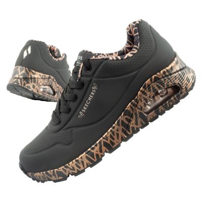 Skechers Uno-Loving Love Damen Sport-Sneaker modisch schwarz