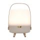 2. Kooduu Lite-up PLAY Mini tragbarer Mono-Lautsprecher Sand, Weiß, Holz 8 W