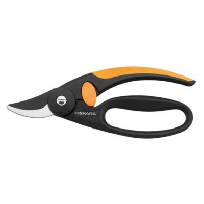 4. Fiskars 111440 Bypass-Gartenschere Schwarz