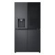 14. LG GMG960EVJE Side-by-Side-Kühlschrank mit mehreren Türen, 179 cm, Essence Black Steel, Mattschwarz, Total NoFrost, Wasserzulauf