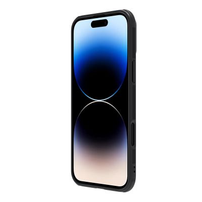 4. Nillkin CamShield Pro Hülle für iPhone 16 Pro Max mit Kameraabdeckung – Schwarz