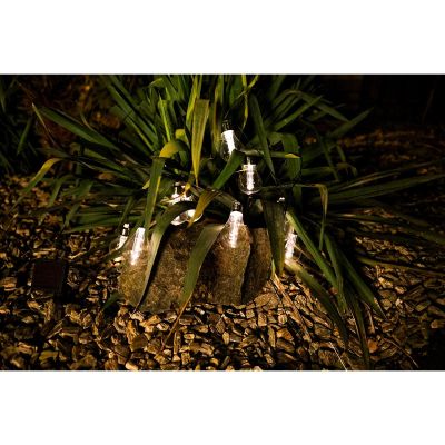 7. Solar-Girlandenlampe, Partybeleuchtung, 10 LEDs, 3,8 m