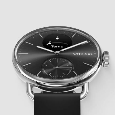 4. Withings ScanWatch 2 1,6 cm (0,63") OLED 38 mm Hybrid Edelstahl